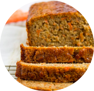 Carrot Bread Slice